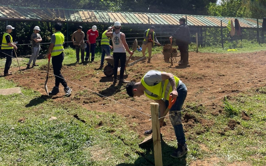 Invernadero educativo Aguas Décima es parte de este proyecto escolar y comunitario